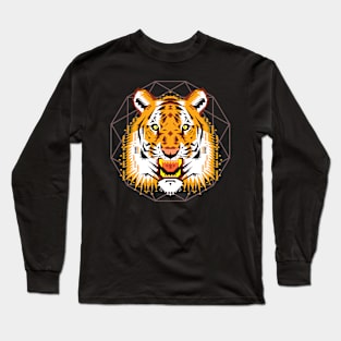 Tiger Head Long Sleeve T-Shirt